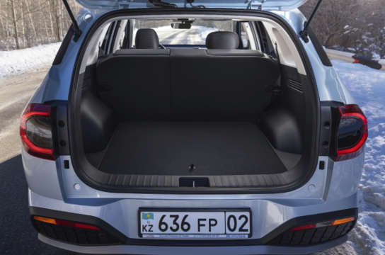 Вместительный багажник
