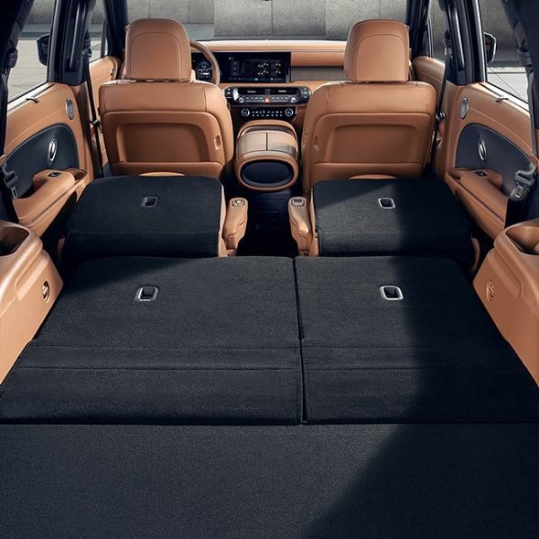 Удалённое складывание сидений (2 и 3 ряд)